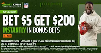 DraftKings Bet $5 Get $200
