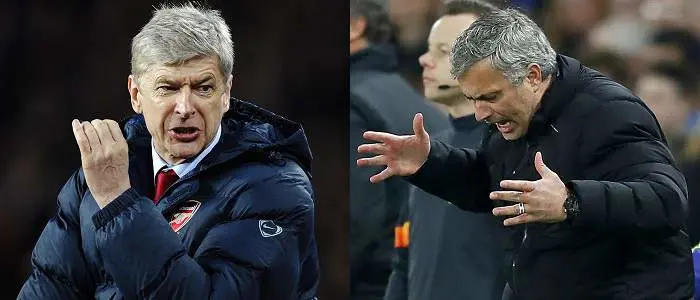 r football premier league mourinho wenger