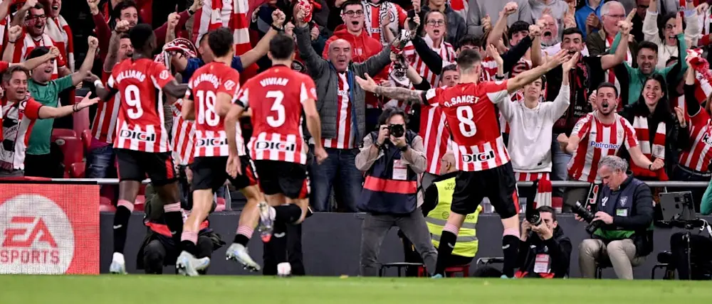 2024 football spain liga ea sport athletic club sancet goal
