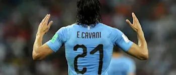 r football wc uruguay cavani new