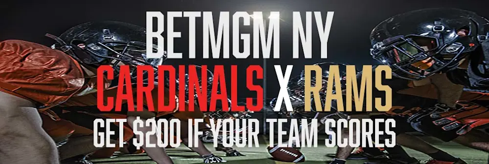 BetMGM New York- cards vs rams