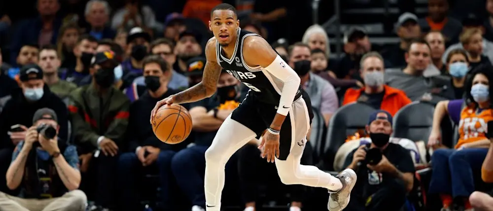 Spurs Dejounte Murray Dribble