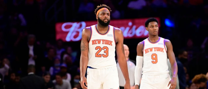 Knicks Mitchell Robinson & RJ Barrett