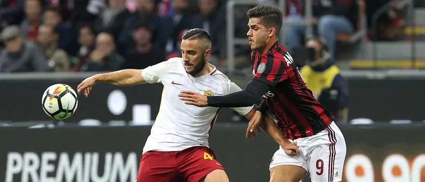 r football seriea romavsmilan new
