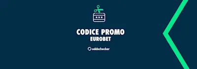 Interfaccia di inserimento codice promozionale su un sito di scommesse