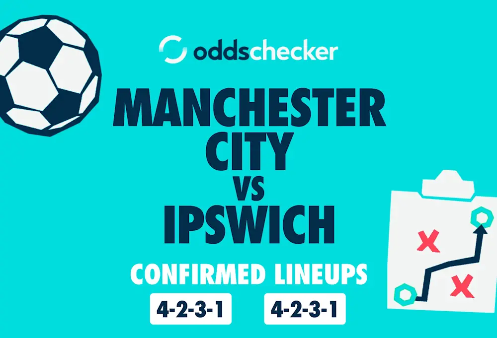 Manchester City vs Ipswich: Confirmed Lineups & Game Prediction