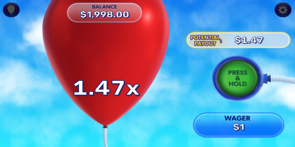 DraftKings Balloon Gameplay