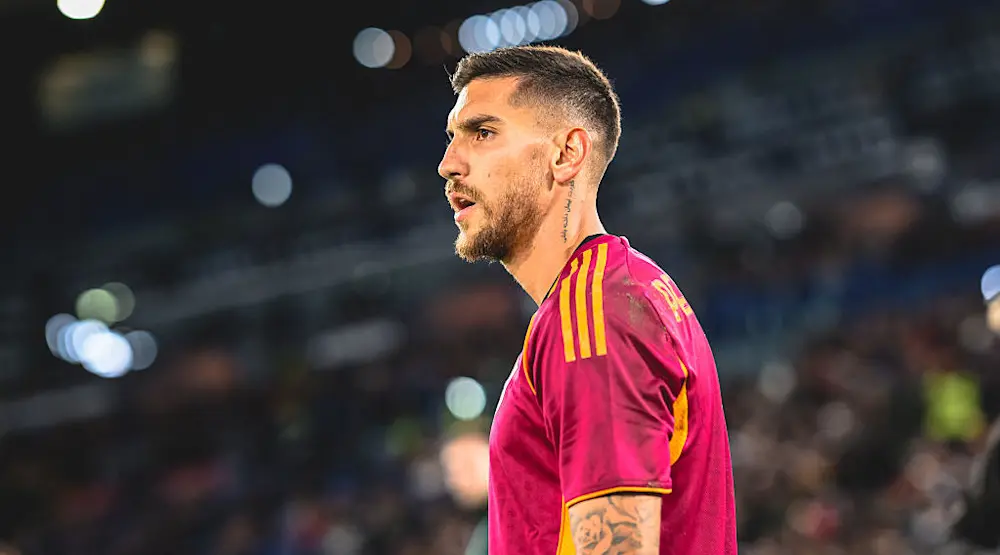 lorenzo pellegrini as roma 2025 getty