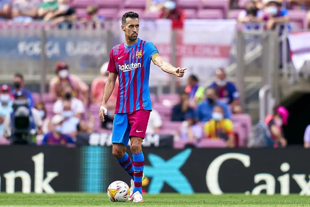 r football barcelona busquets 2022