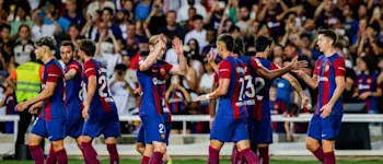 football 31 08 23 laliga barcelona celebration