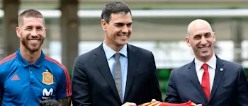 r politics pedro sanchez spain football team