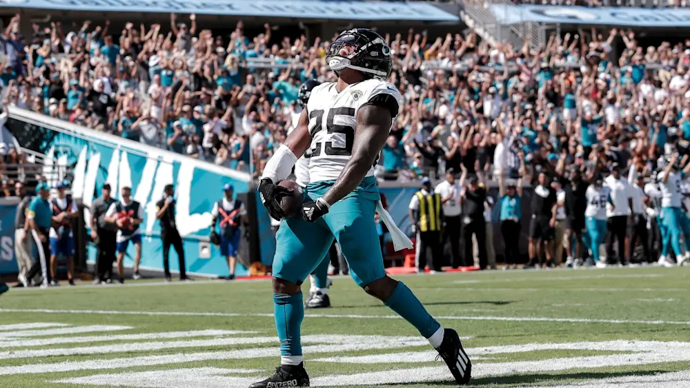 James Robinson Jaguars TD Celebration