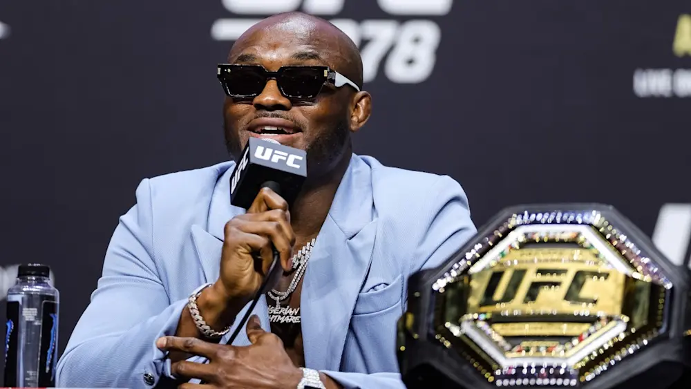 Kamaru Usman UFC Presser