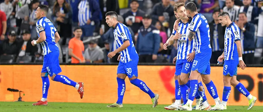 football 2024 liga mx monterrey celebration players