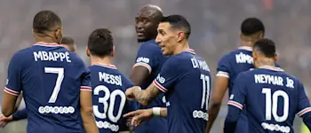 r football ligue 1 psg celebration 2022