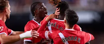 football 2024 spain liga ea sport rayo vallecano pathe ciss goal away celebration