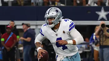 Cowboys Dak Prescott Scramble