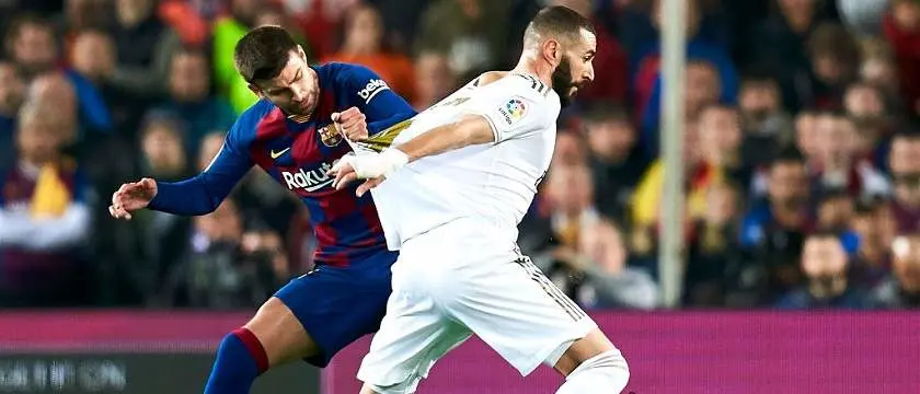 r football clasico benzema pique 2019