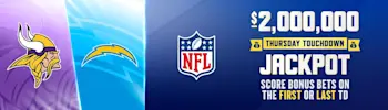 FanDuel TD Jackpot Chargers vs Vikings