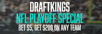 DraftKings Bet $5, Get $280 Divisional round
