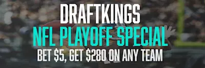 DraftKings Bet $5, Get $280 Divisional round
