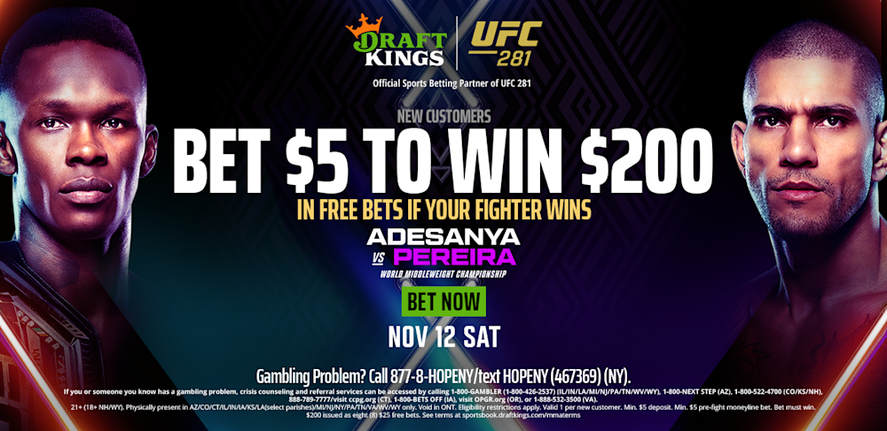DraftKings UFC 281