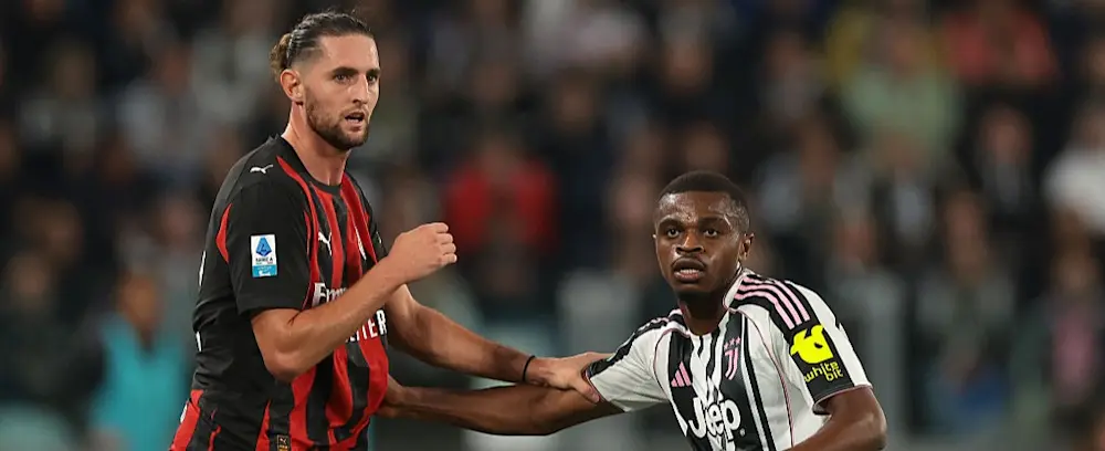 Rabiot x Kalulu Juventus Milan 2025/26 (Getty)