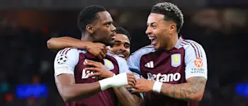 football 2024 champions league aston villa home goal celebration