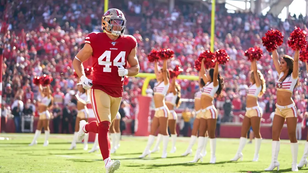 Kyle Juszczyk 49ers Pregame