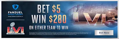 FanDuel Super Bowl LVI - $280