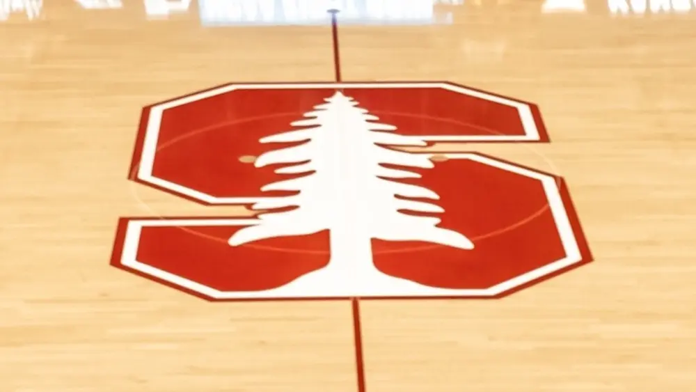 Stanford bball floor