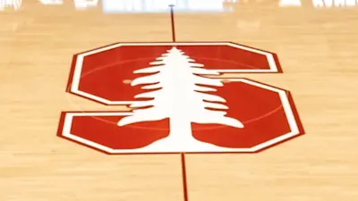 Stanford bball floor