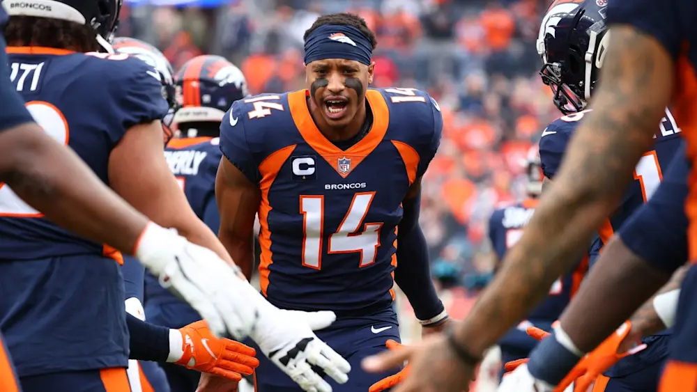 Courtland Sutton Broncos Pregame