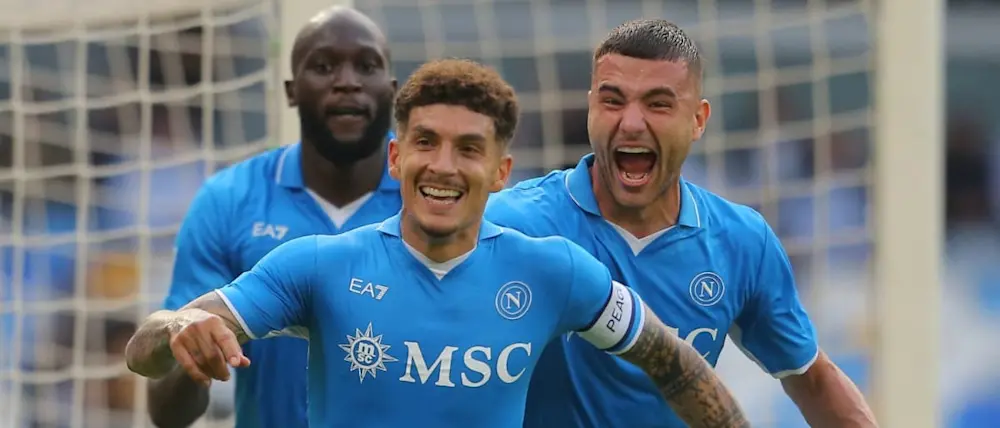 2024 football italy seriea napoli goal celebration