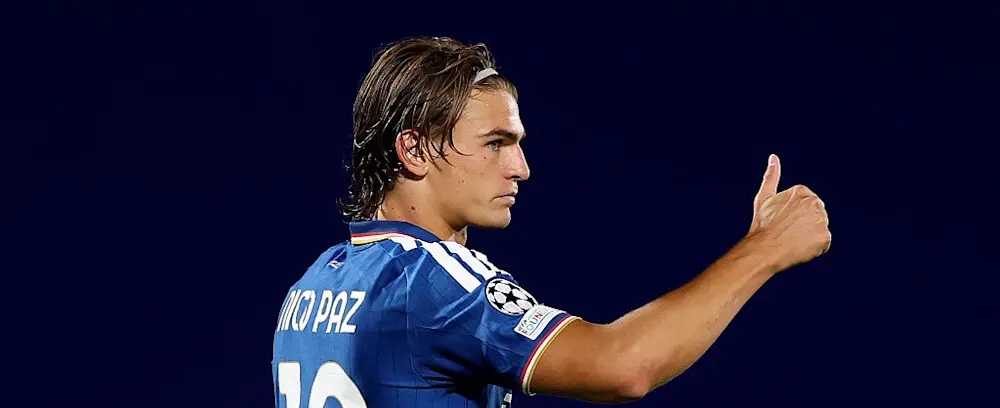 Nico Paz Como Champions League 2026/2027 (Getty)