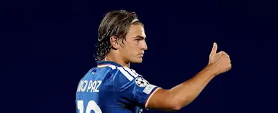 Nico Paz Como Champions League 2026/2027 (Getty)