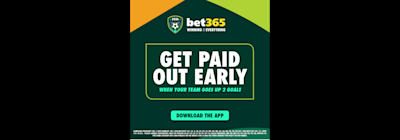 bet365 early payout promo