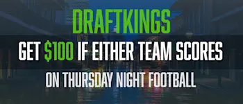 DraftKings Bet $1, Get $100 TNF OCUS Generic