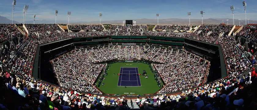 r tennis indian wells court