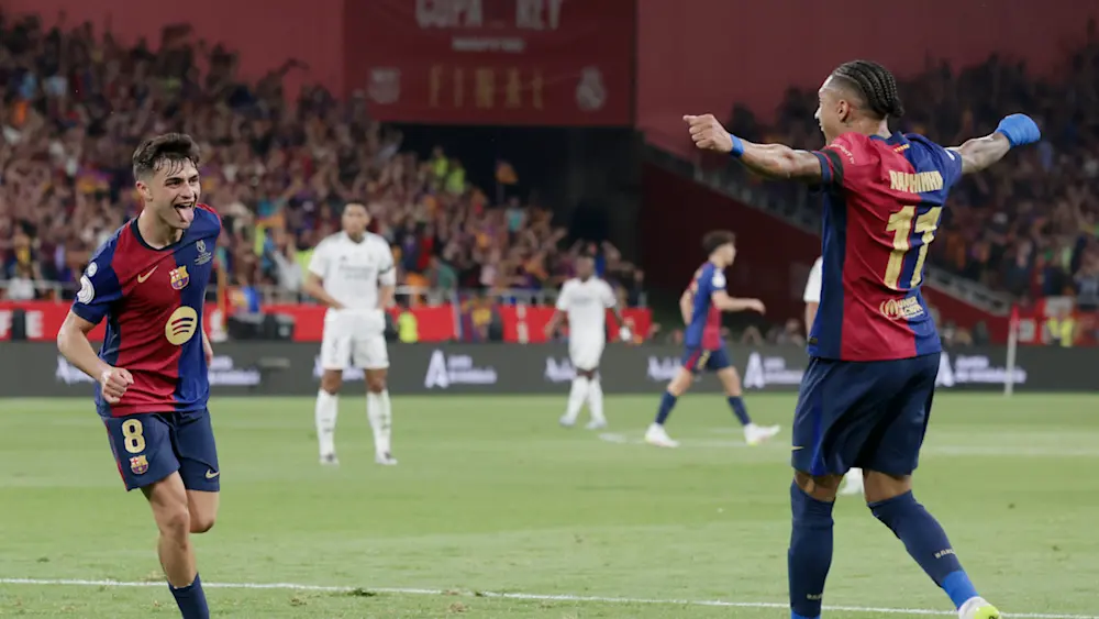 Raphinha Barcelona Soccer 2025
