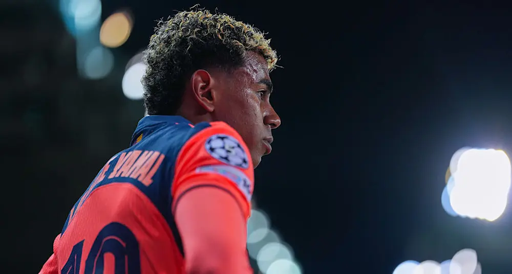 lamine yamal champions league 2025 2026 getty