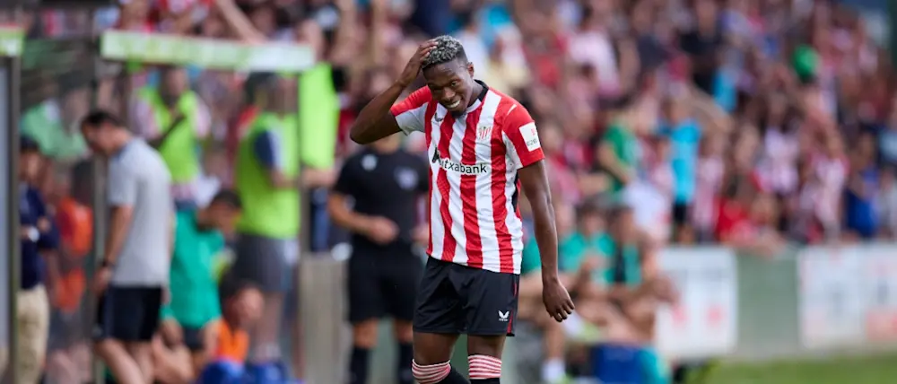 football 2024 laliga athletic club djalo preseason match