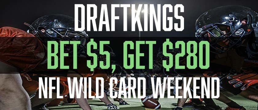 DraftKings Bet $5, Get $280 Wild Card