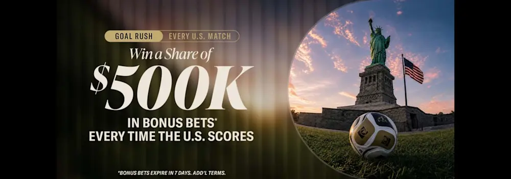 BetMGM $500K Goal Rush Promo