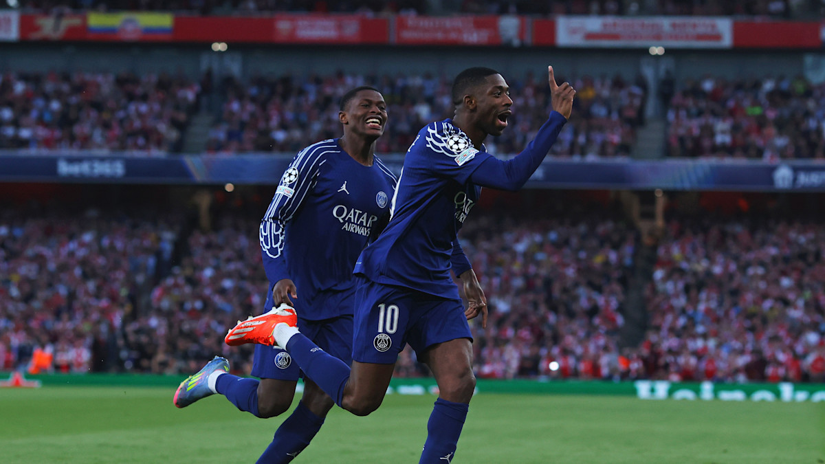 Ousmane Dembele PSG Champions League 2025