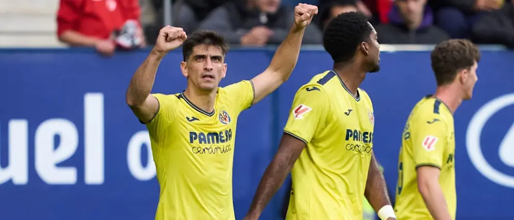 football 2024 spain liga ea sport villarreal gerard moreno goal celebration