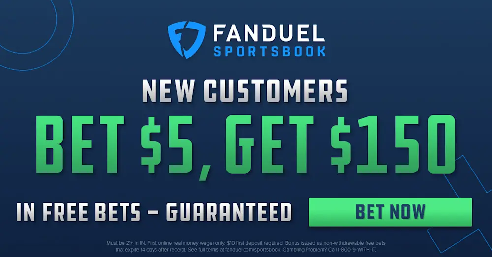 FanDuel Bet 5, Get 150 Indiana