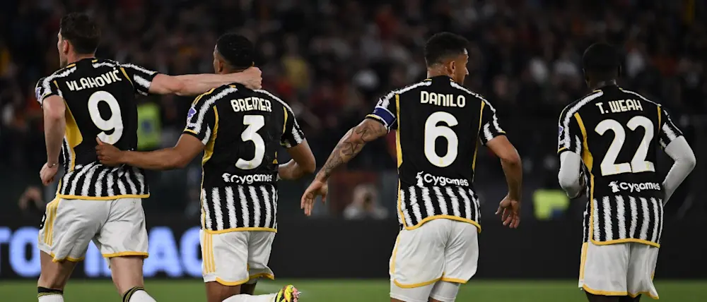 football 2024 serie a juventus players home celebration
