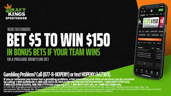 DraftKings Bet $5, Win $150