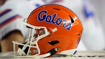 Florida Football Helmet on Table
